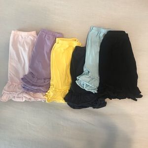 Boutique ruffle shorts